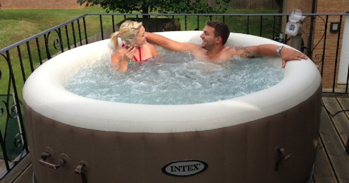 inflatable hot tubs