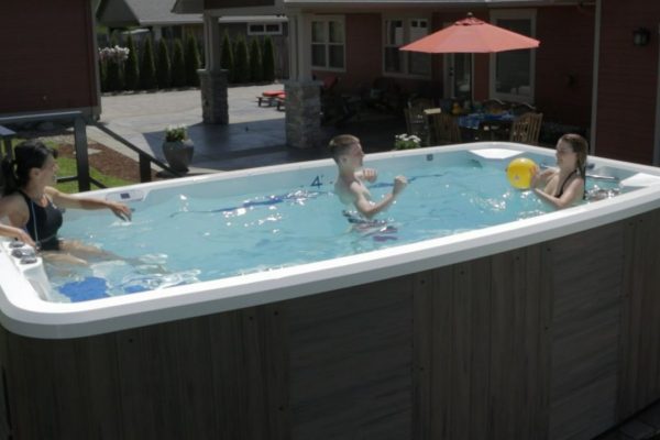swim spas as small pool